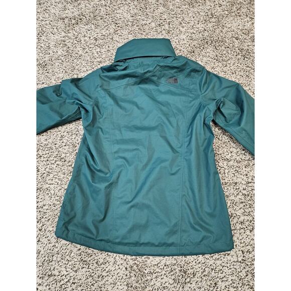 The North Face Women’s Resolve 2 Weatherproof Hooded Jacket SZ M Green - Picture 2 of 10